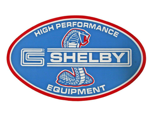 38008416-Shelby-Hi-Performance-Equipment-Aufkleber-oval-10-Zoll-25-cm-1