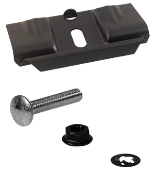 64-66 Ford Mustang Batteriehalterung Set - Set