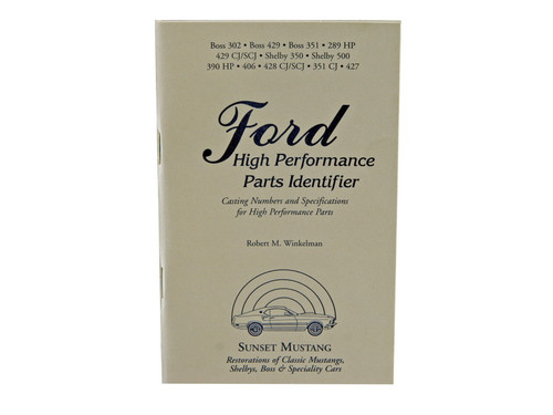 Ford Buch für Fans - "Ford high performance parts identifier"