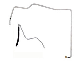 1967 Ford Mustang Heizrohr für thermische Regulierung von Starterklappe - Edelstahl