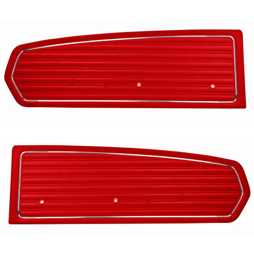 1968 Ford Mustang Türinnenverkleidung - Standard - Hellrot