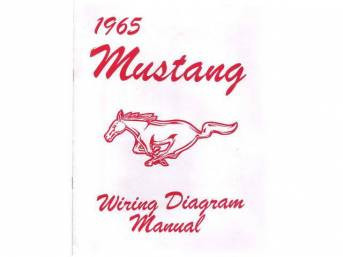1965 Ford Mustang Technisches Handbuch - Schaltplan (38009815)