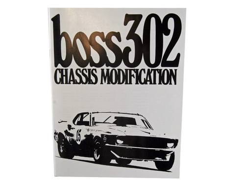 69-70 Ford Mustang Boss 302 Technisches Handbuch