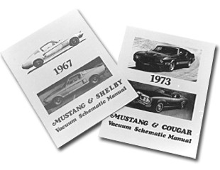 1972 Ford Mustang Technisches Handbuch - Unterdrucksystem