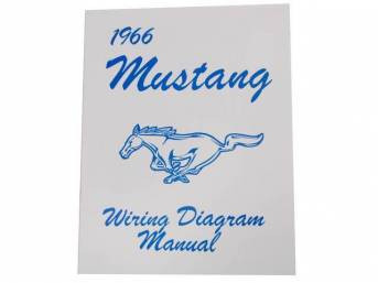 1966 Ford Mustang Technisches Handbuch - Schaltplan klein