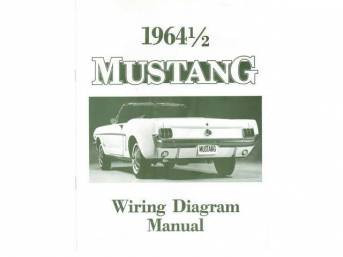 1964 Ford Mustang Technisches Handbuch - Schaltplan klein