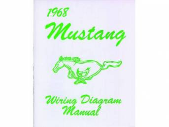 1968 Ford Mustang Technisches Handbuch - Schaltplan klein