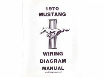 1970 Ford Mustang Technisches Handbuch - Schaltplan klein