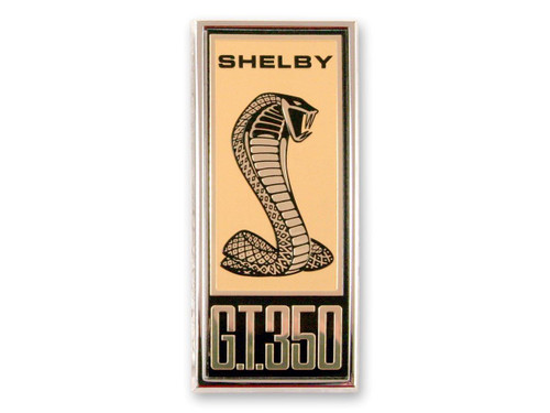 1967 Ford Mustang Emblem Kotflügel - Shelby Snake - GT 350