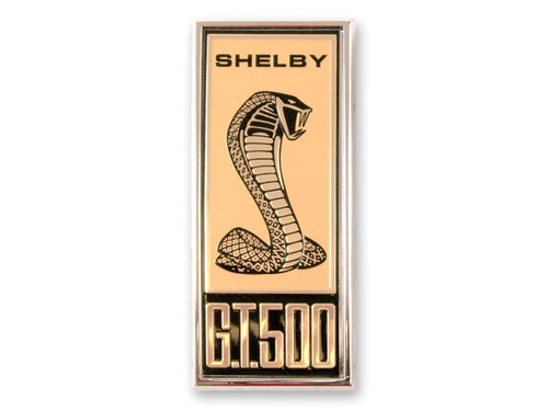 1967 Ford Mustang Emblem Kotflügel - Shelby Snake - GT 500