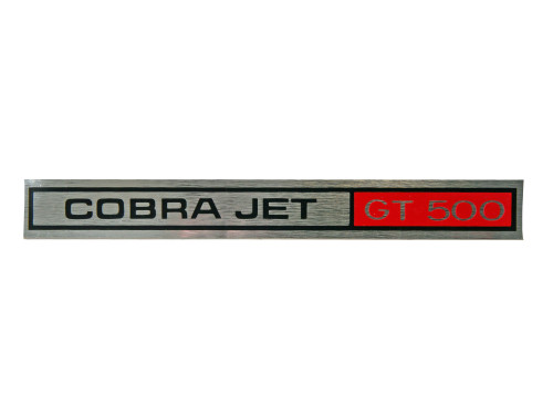 69-70 Ford Mustang Emblem am Armaturenbrett - Scott Drake - Cobra Jet GT 500