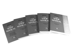 1970 Ford Mustang Reparaturhandbuch - Shop Manual