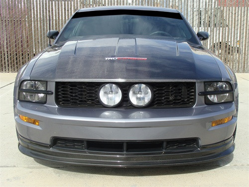 05-09 Ford Mustang Motorhaube - Carbon - A45