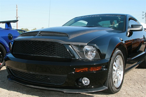 07-09 Ford Mustang (5.4) Motorhaube - Carbon - RAM AIR - A53KR