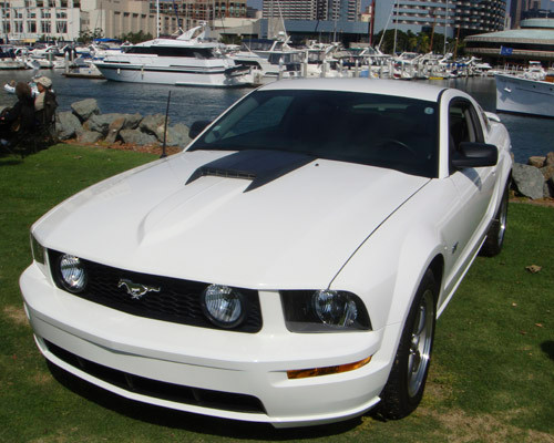 05-09 Ford Mustang Motorhaube - RAM Air - A41