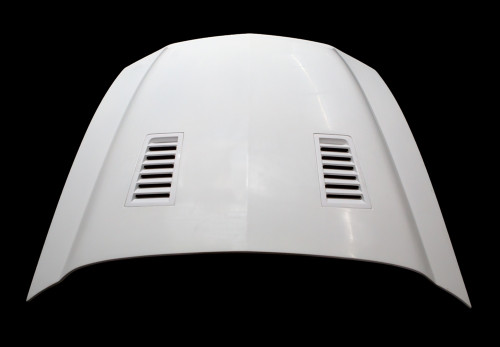 10-14 Ford Mustang Motorhaube - Fiberglass - Ram Air - A53KR