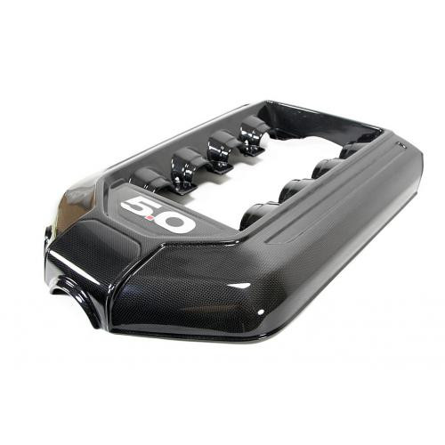 11-14 Ford Mustang GT (5.0) Motorabdeckung - Carbon