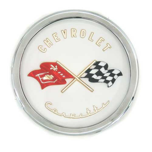 53-55 Chevrolet Corvette Emblem