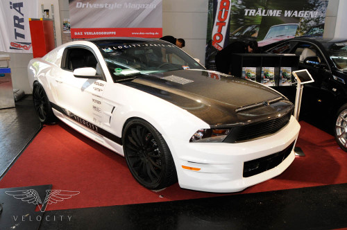 10-12 Ford Mustang (5.0) Motorhaube - Trufiber - A53 Ram Air - Carbon