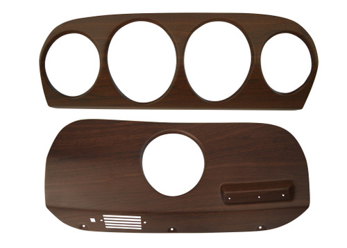 1969 Ford Mustang Instrumentenblende - Holz-Optik