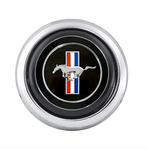 64-73 Ford Mustang Hupknopf - Tri-Bar Running Pony - Corso Feroce CS500 Lenkrtad