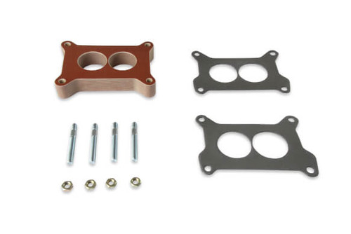 64-73 Ford Mustang Isolierflansch Vergaser - 1 Zoll Stärke - Phenolharz-Kunststoff - 2BBL - Set