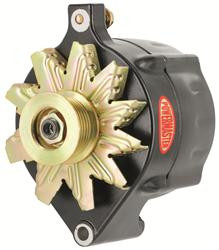 64-94 Ford Mustang Lichtmaschine - Powermaster - 150 A - Schwarz - Flachriemen - Intern geregelt