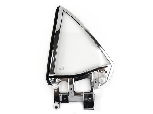 65-66 Ford Mustang (Convertible) Glas Seitenfenster hinten - inkl. Rahmen Links