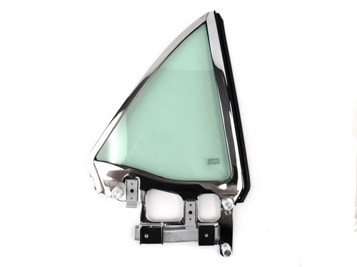 67-68 Ford Mustang (Convertible) Glas Seitenfenster hinten - inkl. Rahmen Rechts