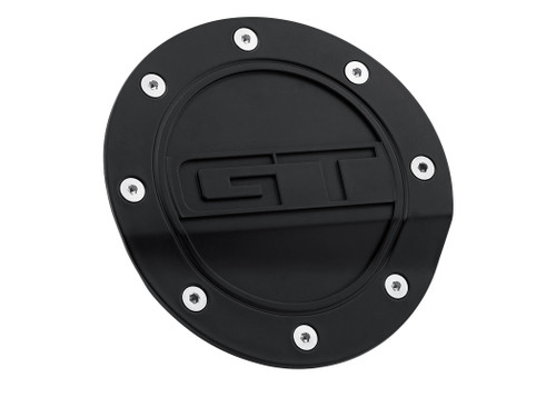 15-23 Ford Mustang Tankdeckel - Schwarz matt - GT