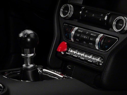 15-23 Ford Mustang Startknopf Motor - Abdeckung - aufklappbar