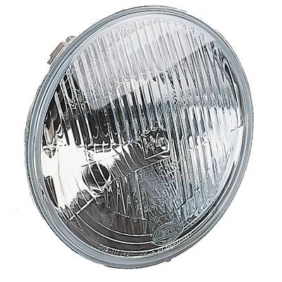 64-73 Ford Mustang Hauptscheinwerfer - Ohne 69 - Gewölbtes Glas - Mit E-Prüfzeichen - Standard links oder rechts