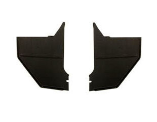 64-66 Ford Mustang (Fastback/Hardtop) Fußraumverkleidung - Schwarz - Ohne Lautsprecher