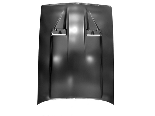 71-73 Ford Mustang Motorhaube - Standard - Stahl - Mit Lufteinlässen