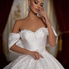 Off Shoulder Princess Wedding Dress