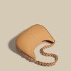 Genuine Leather Stitched Handbag