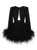 Black Ball Gown Mini Dress