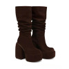  Round Toe Mid Length Boots