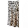 Trendy Zebra Mulberry Silk Skirt