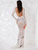 Long Sleeve Backless Starfish Maxi Dress