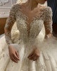 Off White Princess Luxury Wedding Dress