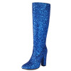 Luxury Knee-High Sparkly Boots 