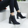 Faux Suede Ankle Boots