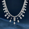 Tassels Moissanite Diamond Necklace 