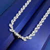 Luxury Moissanite Diamond Necklace 