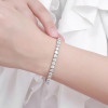 Princess Cut Moissanite Diamond Bracelet 