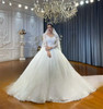 Elegant A-line Lace Wedding Dress