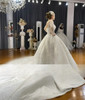 Long Sleeve Ball Gown Wedding Gown