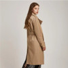 Classic Belted Tan Overcoat