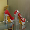 Handmade Pearl Crystal Platform Pumps